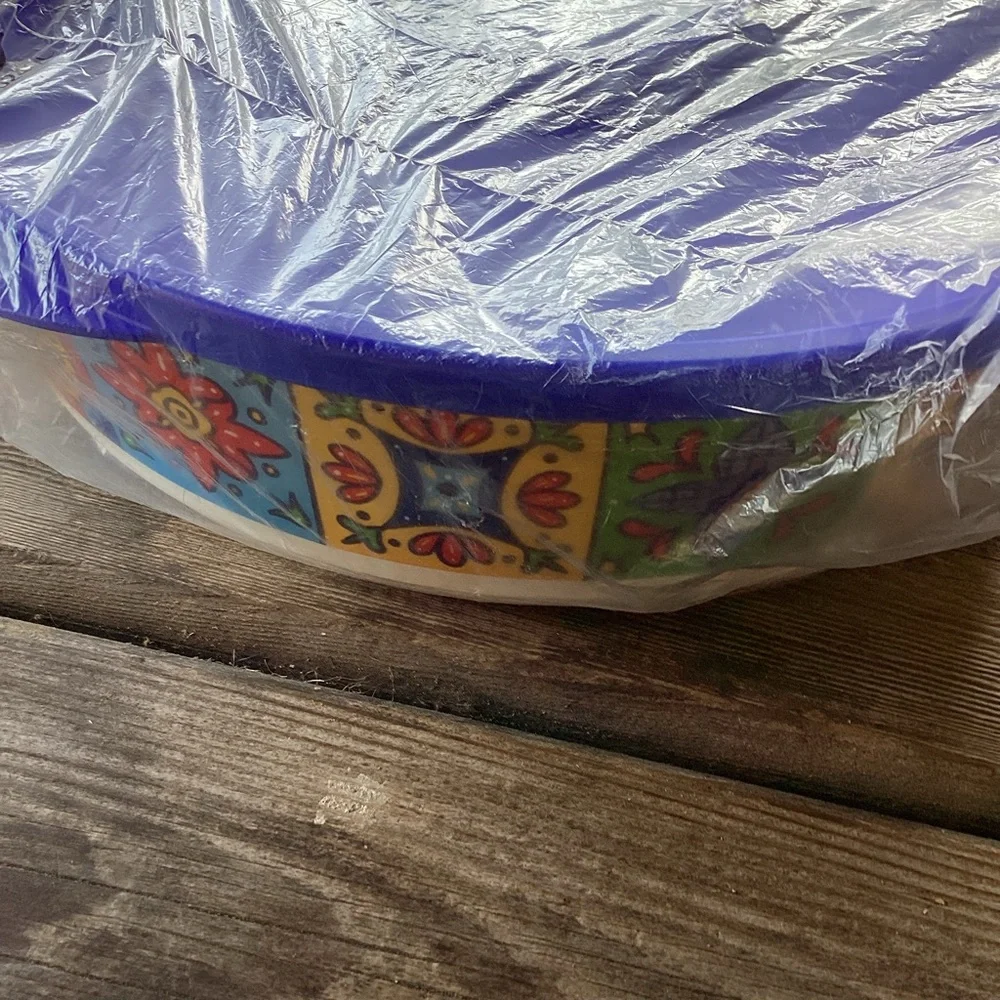 Tupperware Talavera Ilumina Medium Bowl 2.5 L (10.5 c) - Picture 3 of 3